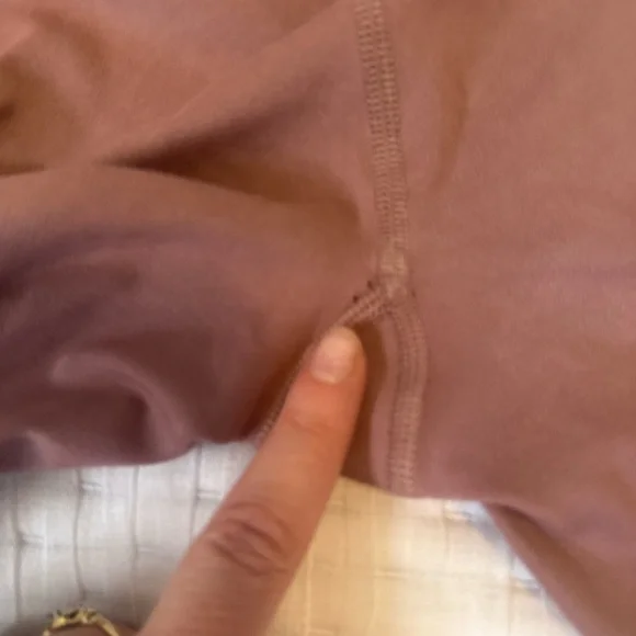 Vuori Dusty Pink Leggings - Picture 4 of 4